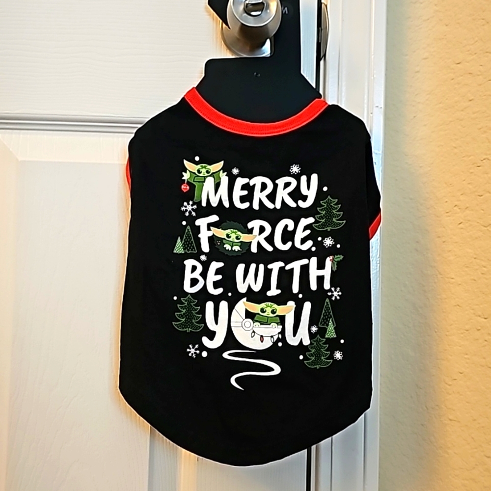 NWT Size Medium-Star Wars Mandalorian Pet Shirt(see separate listing for size S)